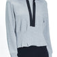 Pleated Hoodie by Urban Savage - Gray Melange