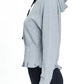 Pleated Hoodie by Urban Savage - Gray Melange