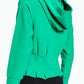 Pleated Hoodie by Urban Savage - Green