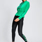 Pleated Hoodie by Urban Savage - Green