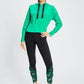 Pleated Hoodie by Urban Savage - Green