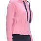 Pleated Hoodie by Urban Savage - Pink