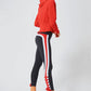 Pleated Hoodie by Urban Savage - Red