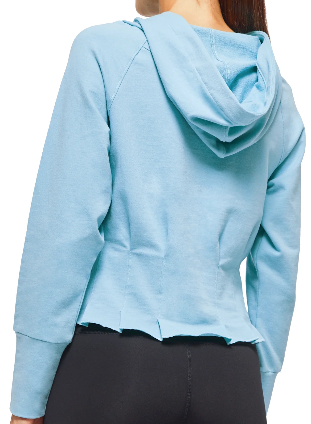Pleated Hoodie by Urban Savage - Sky