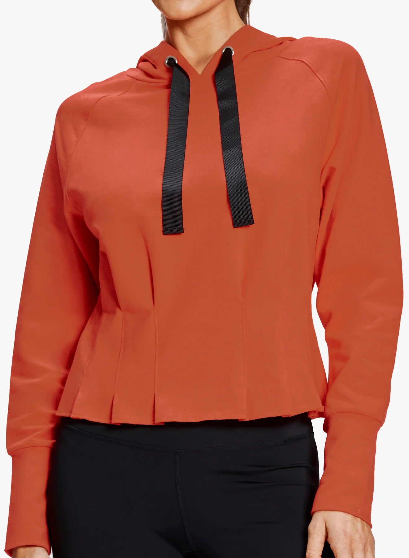 Pleated Hoodie by Urban Savage - Sunset