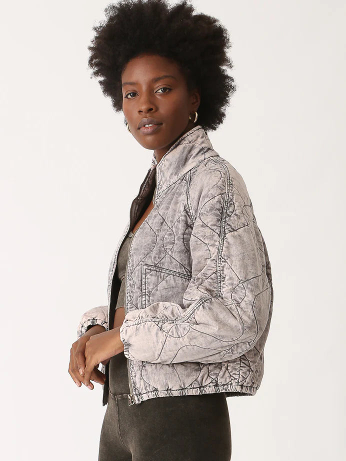 Quilted Jacket - Driftwood