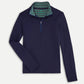 Solid 1/4 Zip - Navy