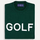 Golf Sweater - Hunter White