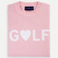 Club Golf Heart Sweater
