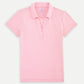 Scallop Performance Polo - Pink