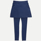 NEW Pleat Back Skirted Legging - Navy