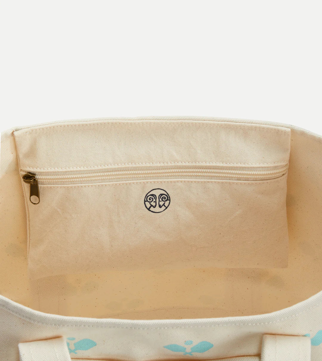 Pickleball Canvas Tote - Ivory