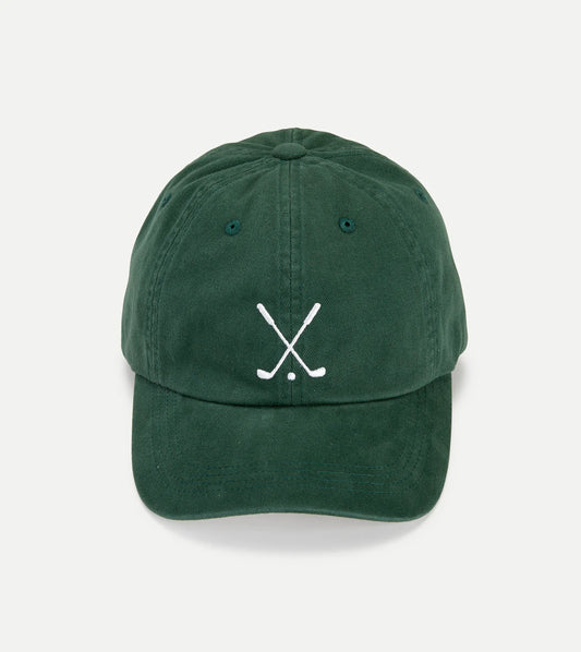 Golf Clubs Hat - Forest Green