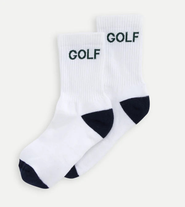 GOLF Sock - White