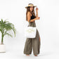 REVERSIBLE TOTE 'ULU - MATCHA