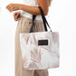 REVERSIBLE TOTE DAY PALMS - ROSE GOLD