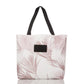 REVERSIBLE TOTE DAY PALMS - ROSE GOLD