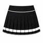 Renée Micro Polka-Dot Skort (Black)