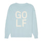 Riley Crewneck Sweater - Golf Stacked