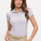 Dancing Equestrian 1/4-Zip Short Sleeve - Rosebud