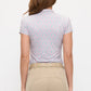 Dancing Equestrian 1/4-Zip Short Sleeve - Rosebud