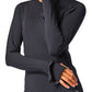 Ruffle Long Sleeve Top by Urban Savage - Black
