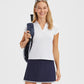 Scallop Performance Polo - White