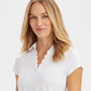 Scallop Performance Polo - White