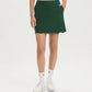 Scallop Hem Skort - Hunter