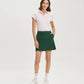Scallop Hem Skort - Hunter