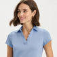 Scallop Performance Polo - Periwinkle
