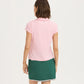Scallop Performance Polo - Pink
