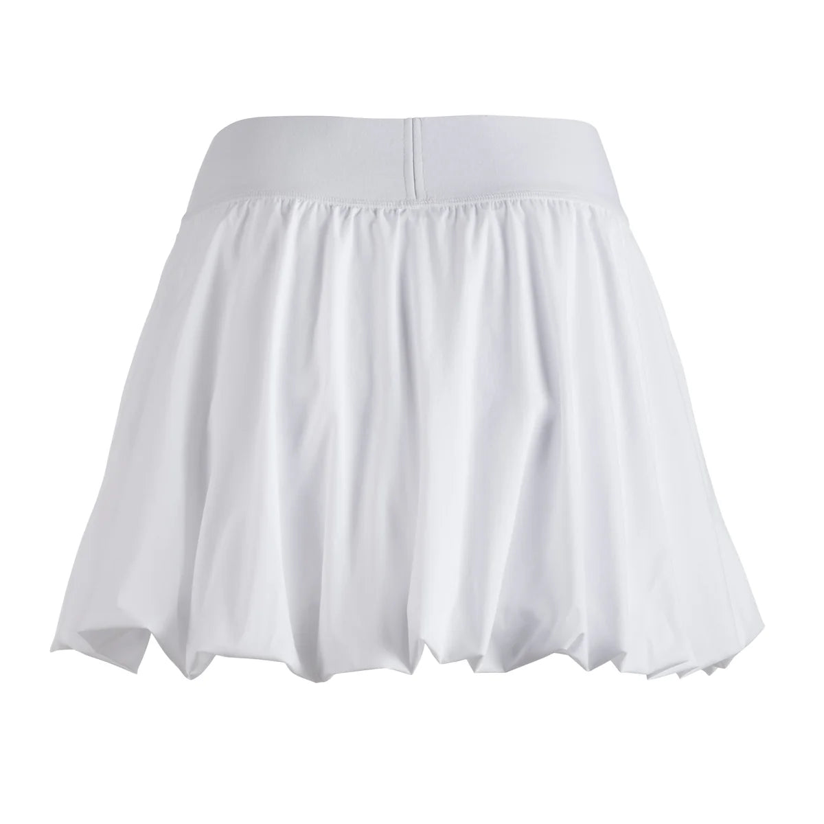 Serena Bubble Skirt - Optic White