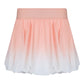Serena Bubble Skirt - Ombre Peach/White