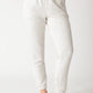 Siesta Sweatpant-Lux Fleece in Light Heather Grey