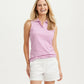 Sleeveless Polo - Orchid White