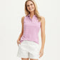 Sleeveless Polo - Orchid White