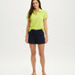 Sunwashed Pique Polo - Lime