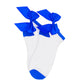 Ladies Bow Lowcut Socks - Blue