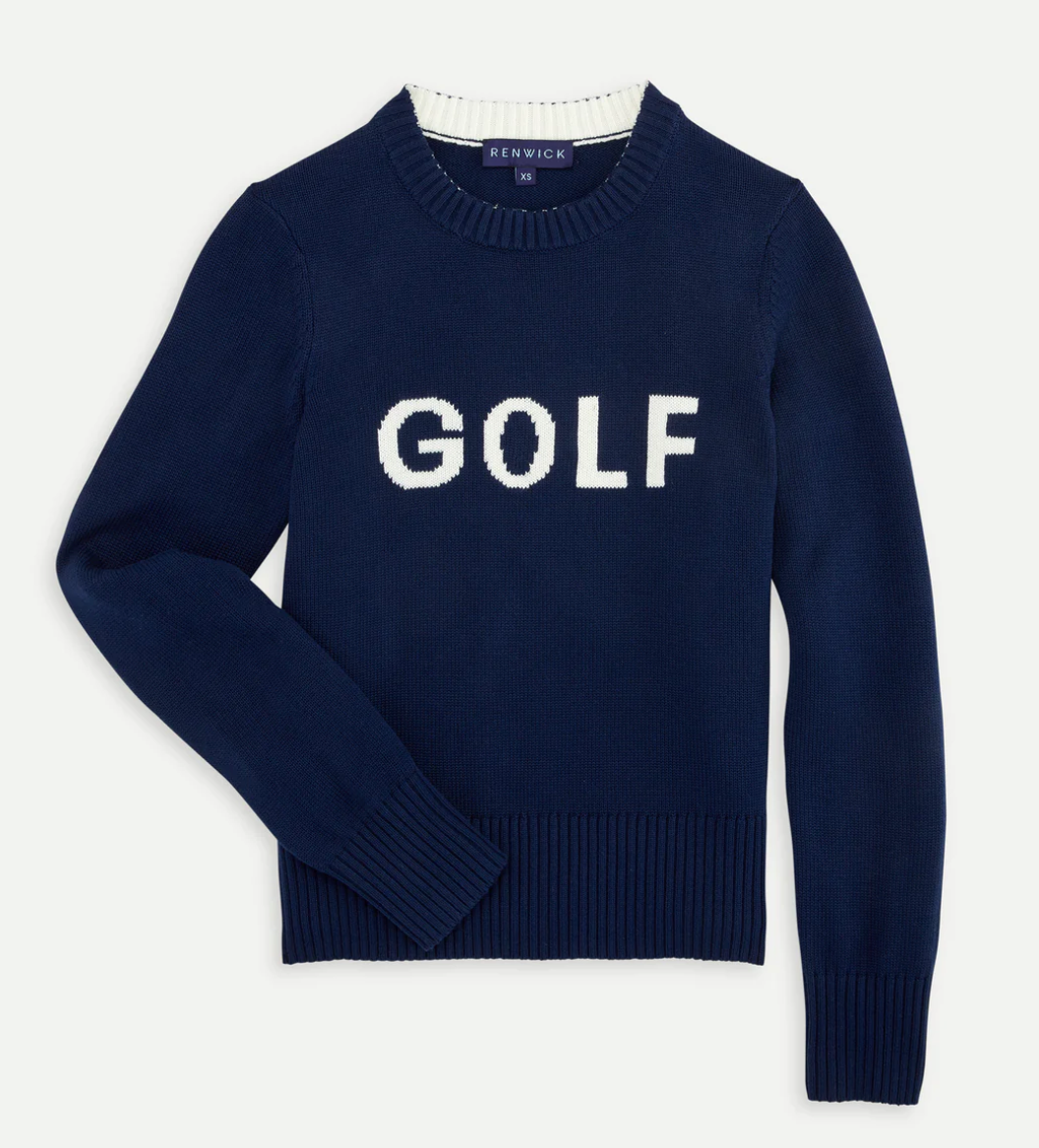 Golf Sweater - Navy