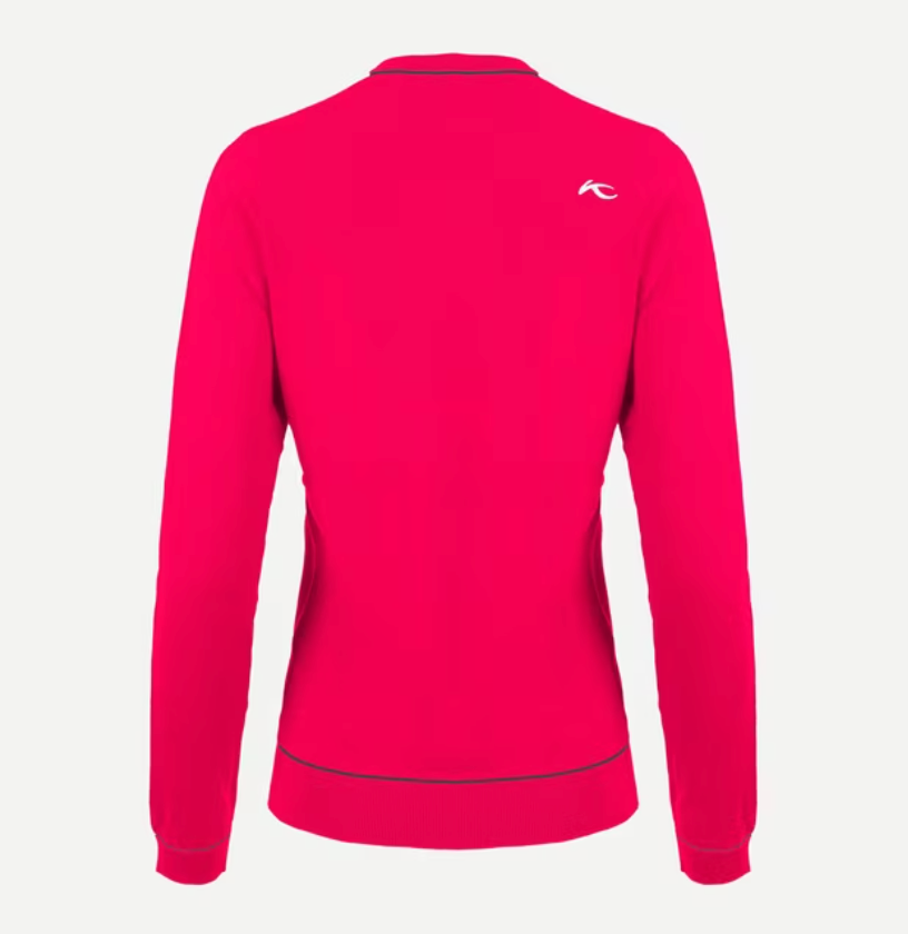 Women's Kicki V-Neck Pullover - Cranberry