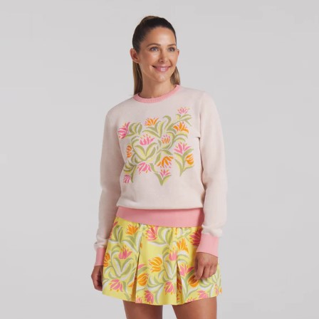 Dani Dazey Golf Sweater - Warm White