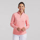Pure 2.0 Golf 1/4 Zip - Pink Fruit