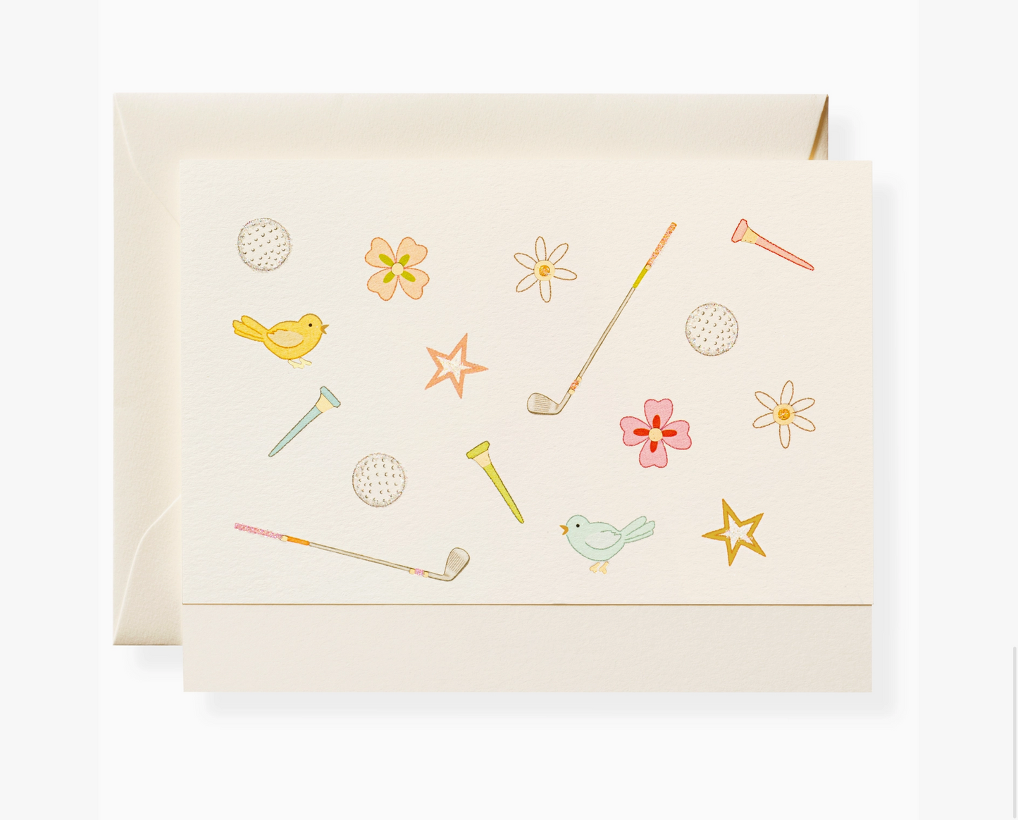 Golf Note Card Box