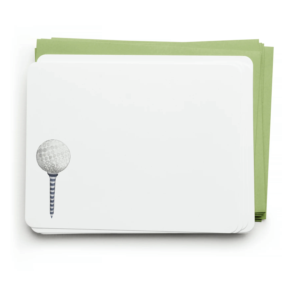 Golf Tee Flat Note Set