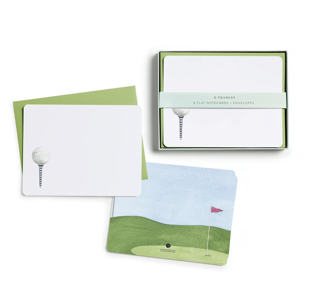 Golf Tee Flat Note Set