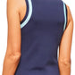 Baseline V-Neck Top - Navy Sky