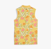 Dani Dazey Sleeveless Golf Polo - Sunny Yellow