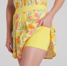 Dani Dazey Pleated Golf Skort - Sunny Yellow