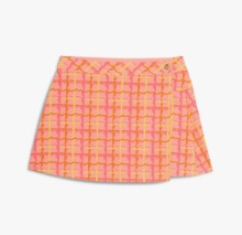 Dani Dazey Wrap Golf Skort - Pink Fruit